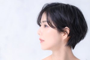 Eライン　横顔　矯正