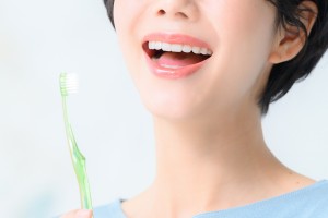 磨き残し　歯みがき