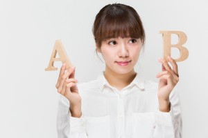 2つのものを比較するイメージ