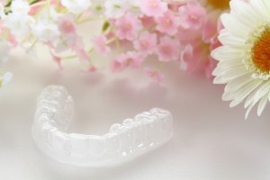 お花とマウスピース