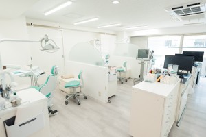 渋谷矯正歯科の院内写真