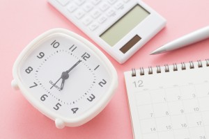 治療費用と治療期間のイメージ