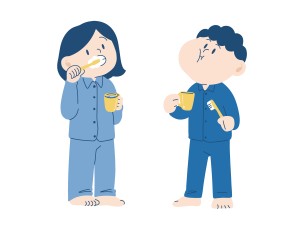 渋谷矯正歯科 歯磨き